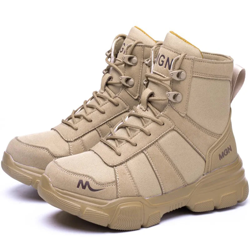 Indestructible Steel Toe Safety Work Boots – Unisex